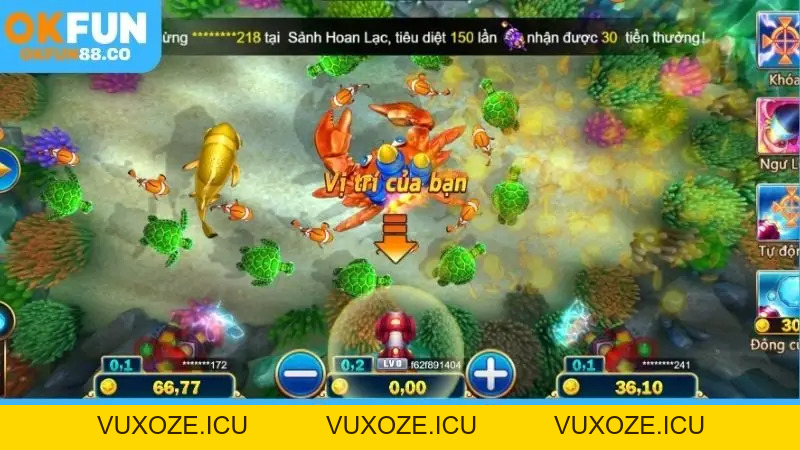 Bắn Cá Thần Tài - Kho Báu Đại Dương, Săn Jackpot Cực Khủng