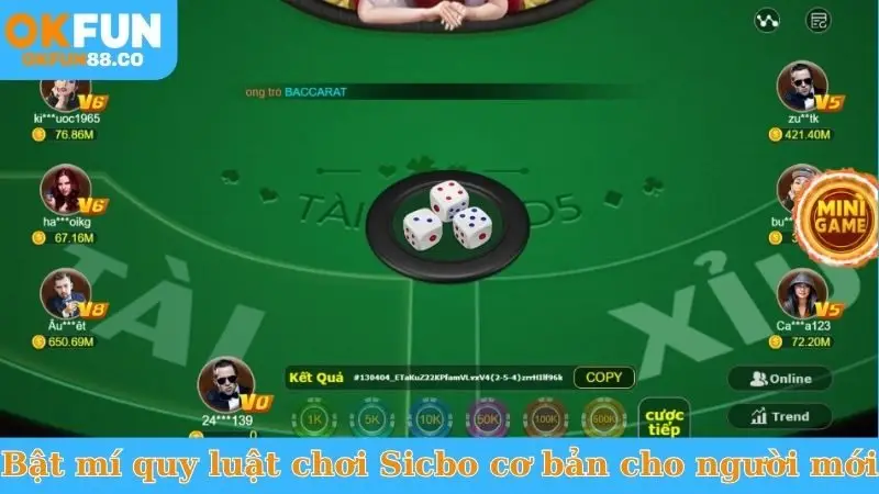 Nắm Vững Cách Chơi Sicbo MD5 - Kiếm Tiền Triệu Mỗi Ngày