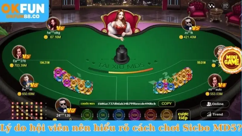 Nắm Vững Cách Chơi Sicbo MD5 - Kiếm Tiền Triệu Mỗi Ngày