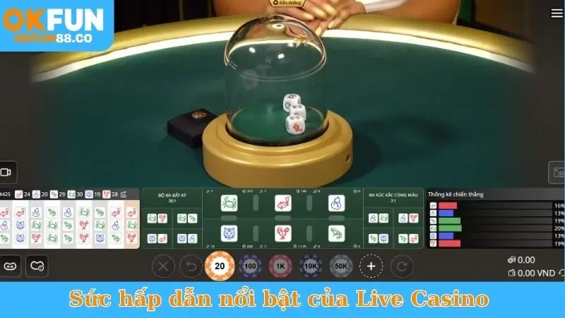 Live Casino - Sòng Bạc Trực Tuyến, Chơi Là Mê!