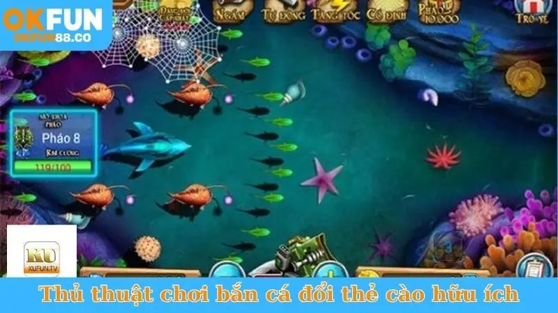 Bắn Cá Đổi Thẻ Cào OKFUN - Đổi Thưởng Không Giới Hạn