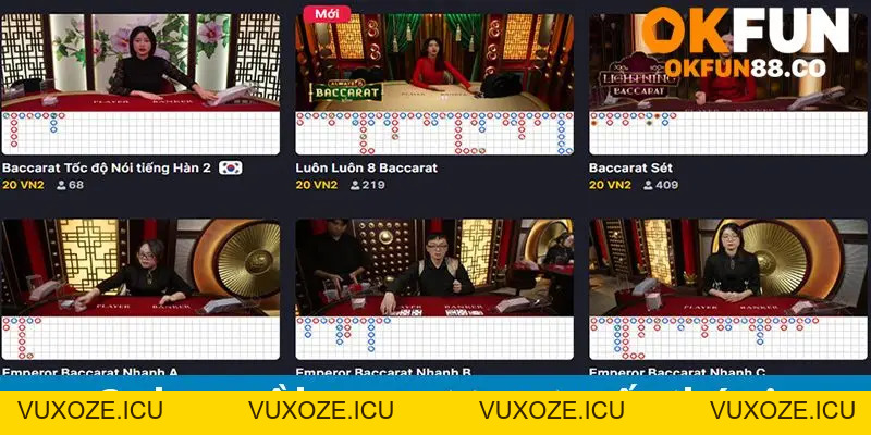 Baccarat trực tuyến: Kỹ năng và những thông tin cần biết