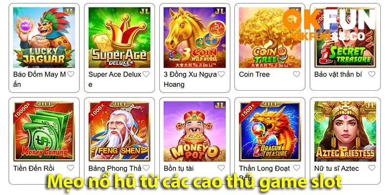 Mẹo nổ hũ - Chiến thuật chinh phục jackpot game slot