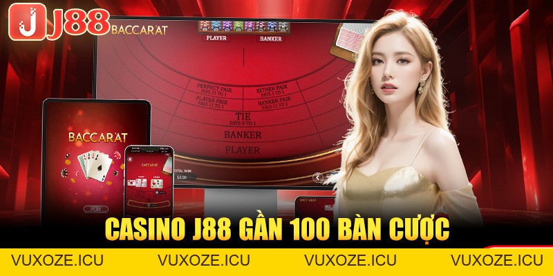 Baccarat Online | Bắt Đầu Làm Giàu Chỉ Với 10K Cùng J88 Baccarat Online | Bắt Đầu Làm Giàu Chỉ Với 10K Cùng J88